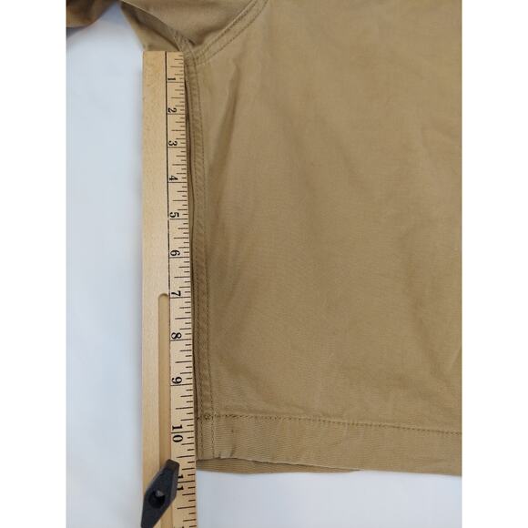 Carhartt Men's Rugged Flex Relaxed Fit Canvas Cargo Work Shorts Khaki Size 40 - Picture 4 of 9